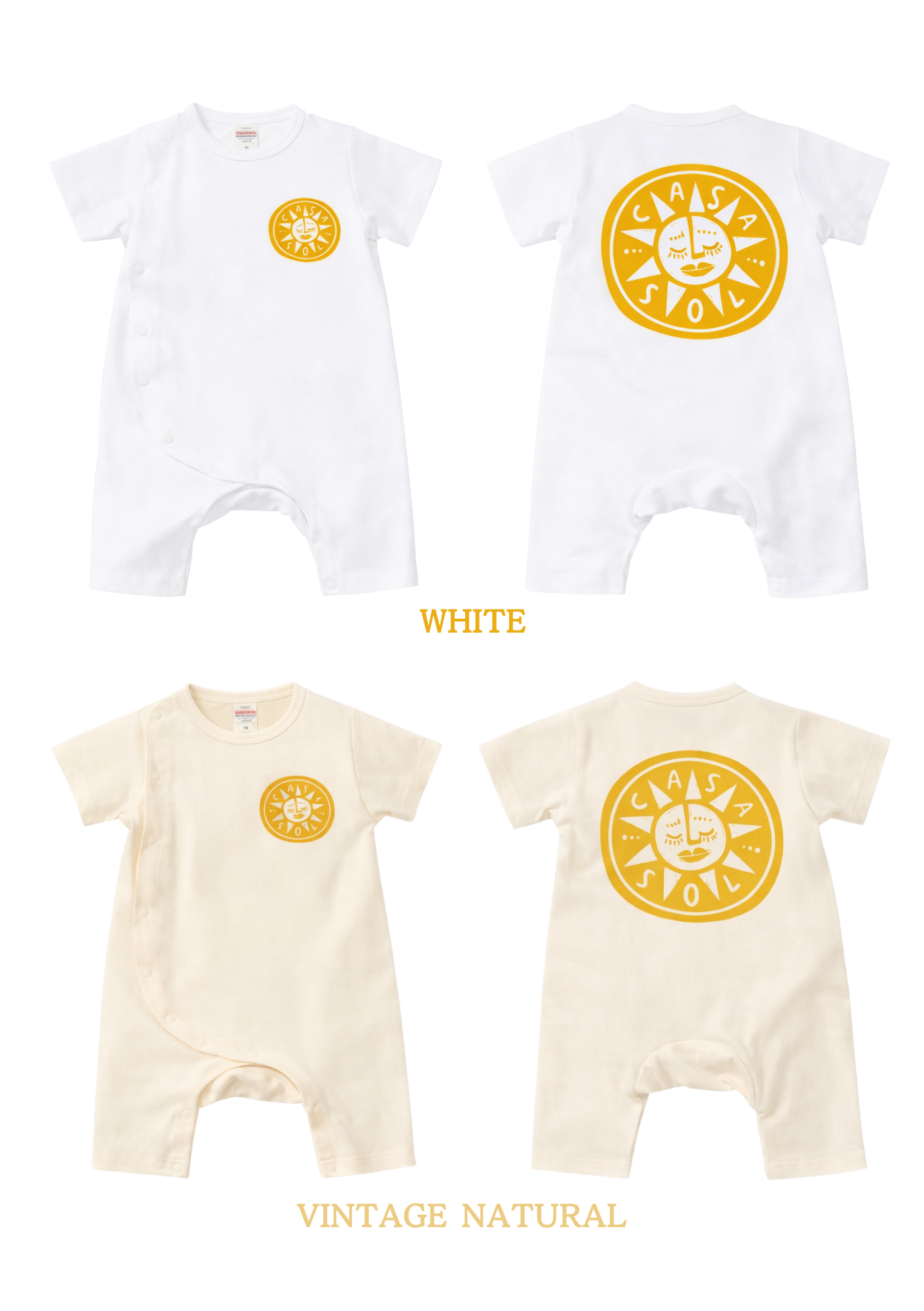 Sunny Baby Rompers ※5/28〜発送開始